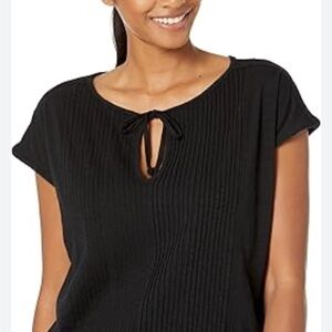 Prana black Ocupas Popover casual cotton top